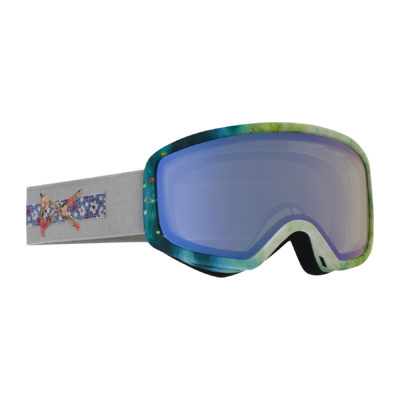 Women's Anon Goggles - Anon Deringer Goggles. Crafty - Blue Lagoon